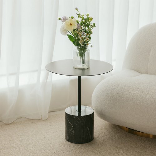 インクマーブルサイドテーブル - ショップ hgbegin その他の家具 - Pinkoi