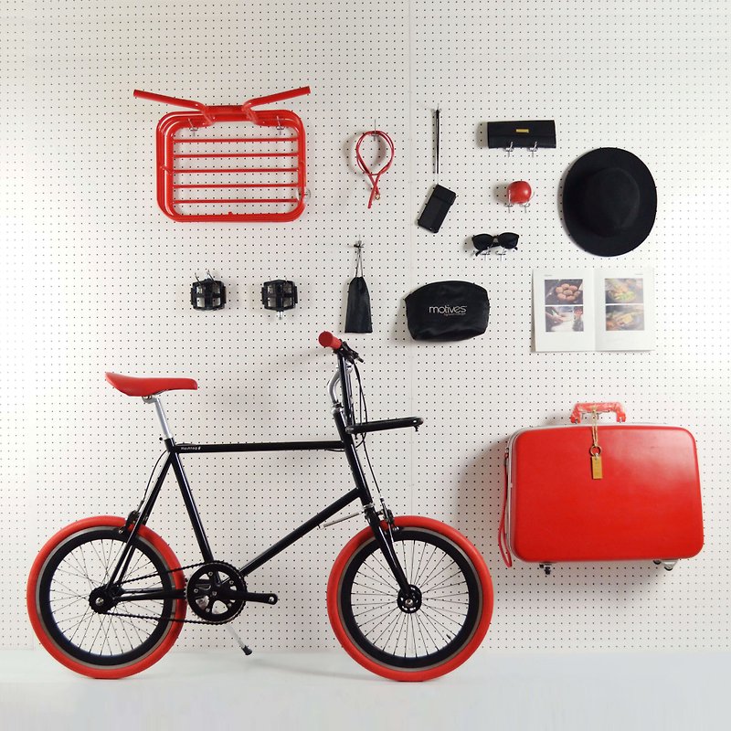 S E i c | 小徑車Mini Velo _ Hashtag # Black - 腳踏車/周邊 - 其他金屬 紅色