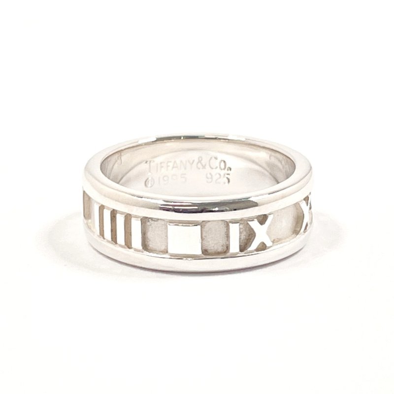 【日本直送 中古美品】9.5号 ティファニー TIFFANY&Co. リング・指輪 アトラス シルバー925 アクセサリー - 戒指 - 純銀 銀色