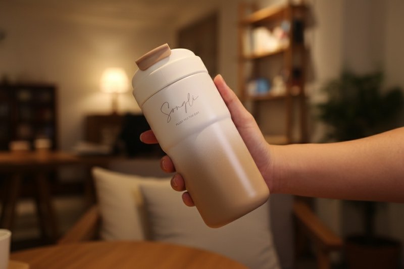 【送禮首選】漸層時尚保溫瓶550ml|客製化印刷|雙用設計|禮物包裝 - 保溫瓶/保溫杯 - 不鏽鋼 多色