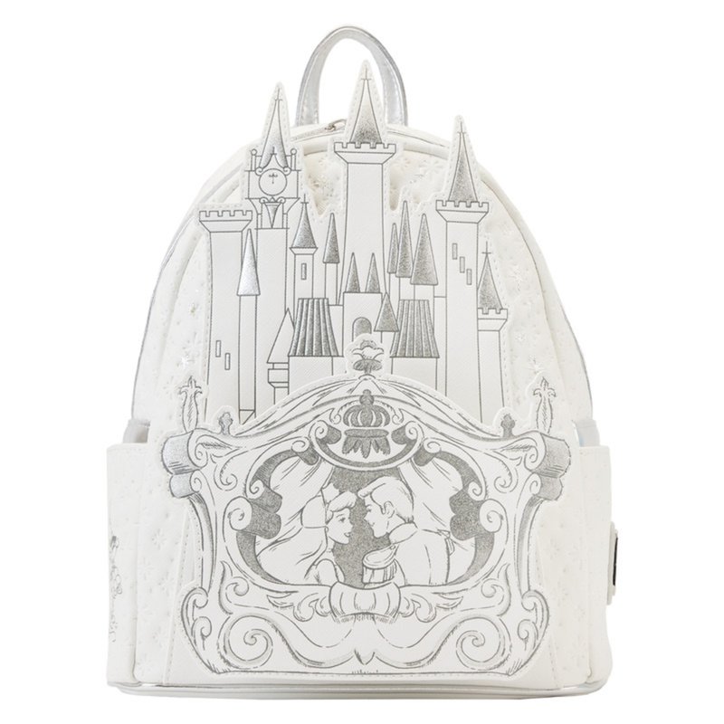 Loungefly Disney 仙履奇緣經典迷你後背包 - 後背包/背包/書包 - 人造皮革 