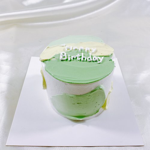 GJ.cake 調色盤*叁 抹面 韓式 生日蛋糕 客製 手繪 造型4 6 8吋 宅配