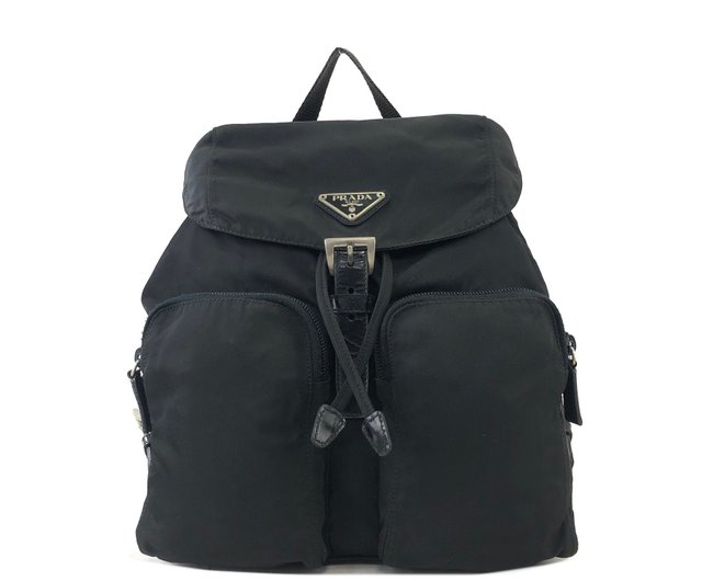 日本直送 名牌中古包 】PRADA プラダ トライアングルロゴ