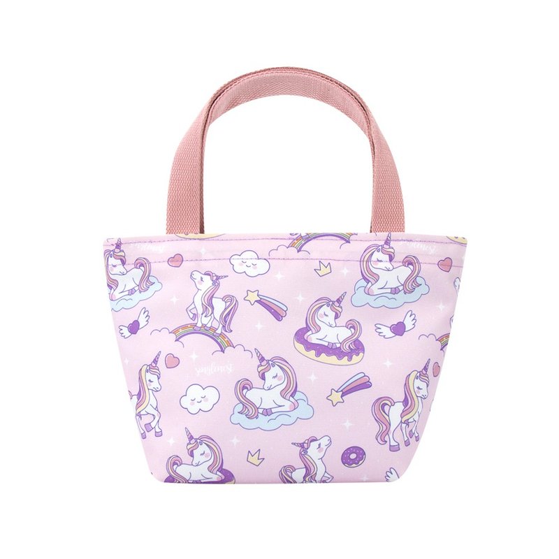 Children's waterproof lunch bag unicorn style handmade in Taiwan - อื่นๆ - เส้นใยสังเคราะห์ 