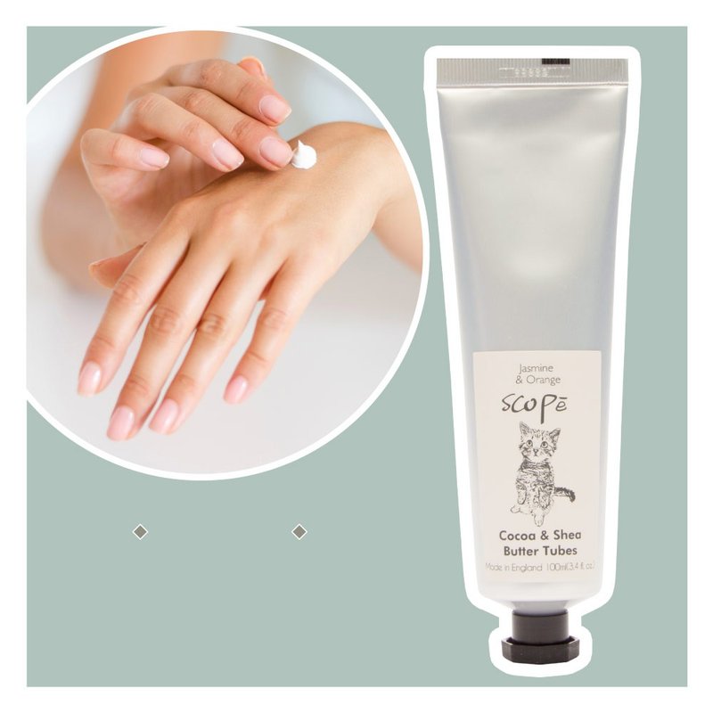 Immediate product [SCOPē] Jasmine Orange Hand Cream 100ml (Expiration date 2024/11/30) - Nail Care - Concentrate & Extracts 