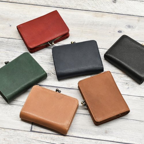 Leather Goods Shop Hallelujah 雙折式口金包 牛皮 鈔票分類 卡片收納 植鞣牛皮 ID卡夾