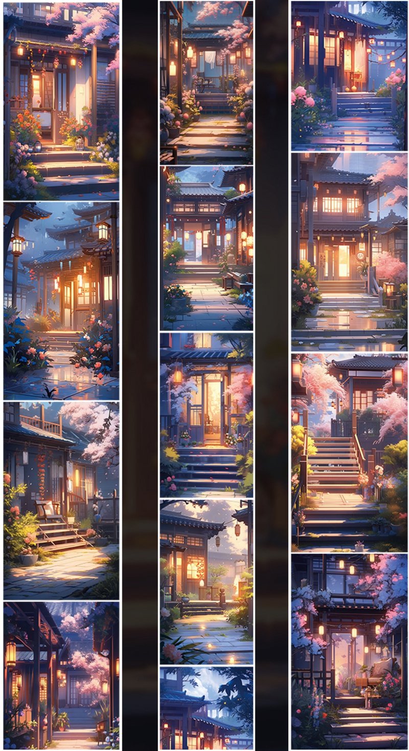 春和景明 PET 紙膠帶 - 紙膠帶/和紙/PET - 其他材質 多色