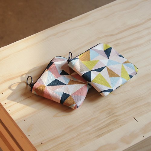 布物設計 方形零錢包 | 風和、日麗、尤加利系列