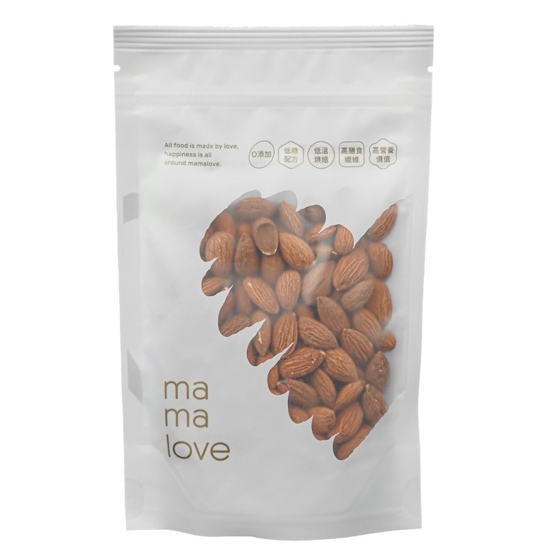 低溫烘烤原味杏仁 - 堅果 - 新鮮食材 卡其色