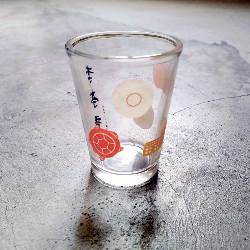 經典台式143水杯 | 李亭香x春池計畫 - 玻璃杯 - 玻璃 白色