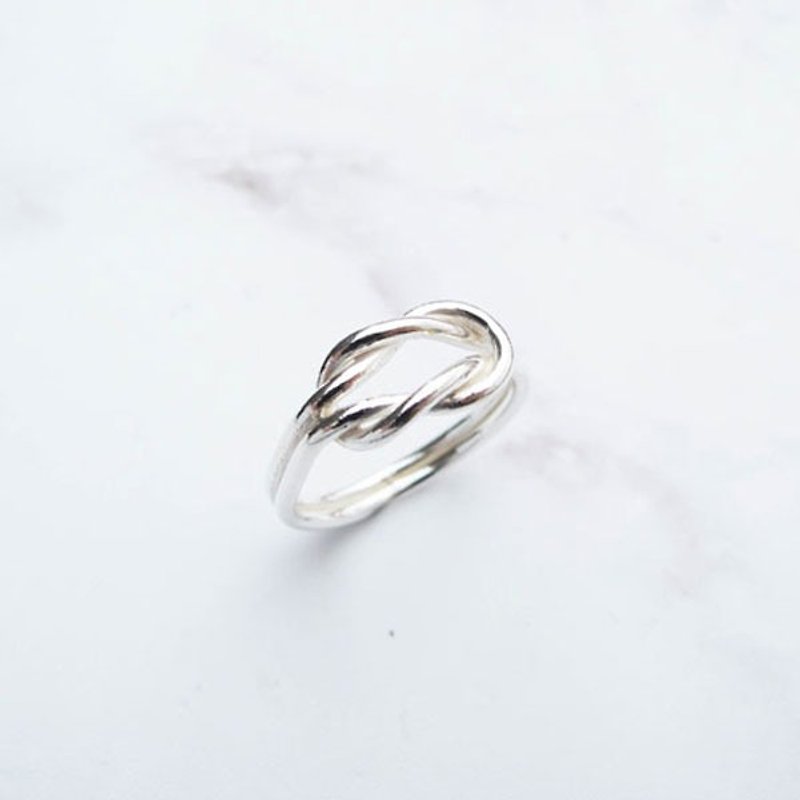 Big staff Taipa [manual × custom × DIY] interlaced sterling silver male ring can come to the store DIY can be mastered - General Rings - Sterling Silver Silver