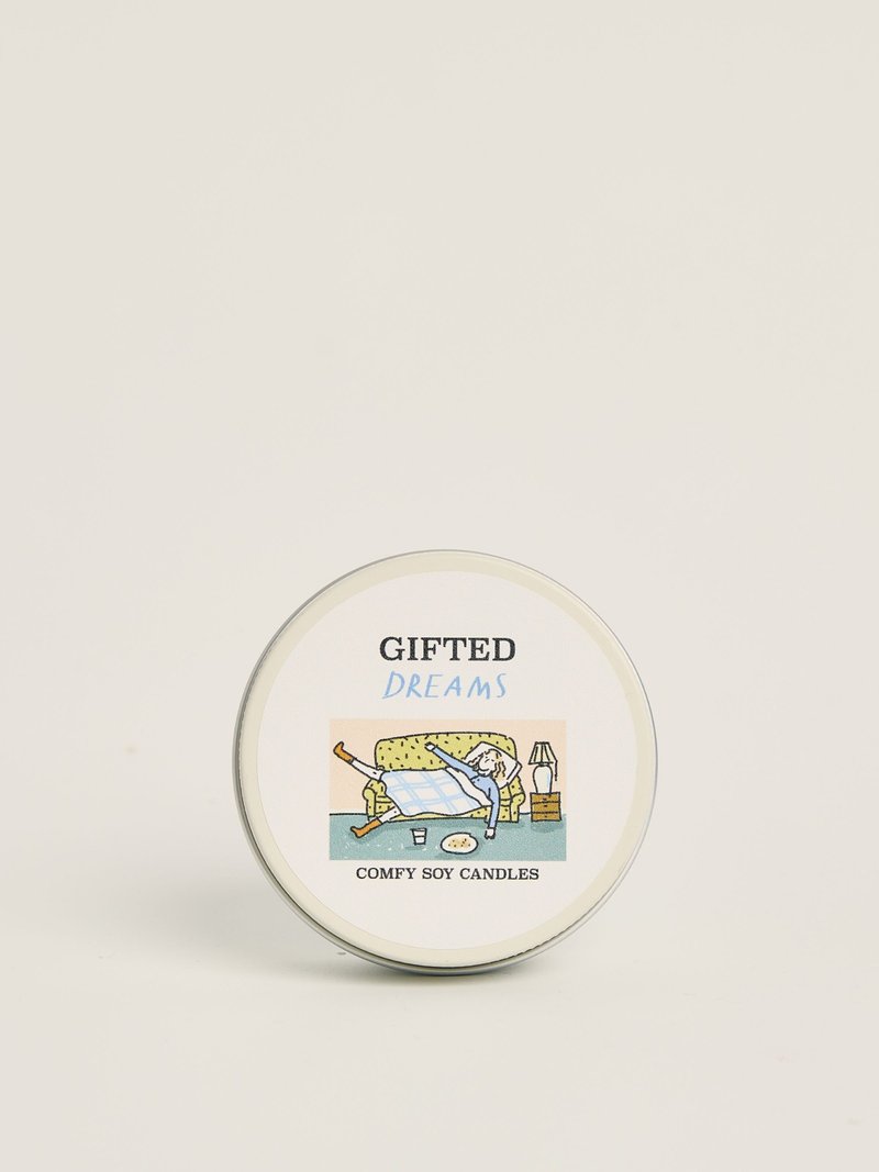 Summerstuff.marine - SOY WAX CANDLES กลิ่น GIFTED DREAMS(60 g) - 香氛蠟燭/燭台 - 蠟 白色