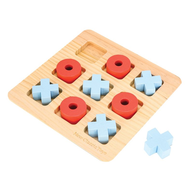 [New Classic Toys from the Netherlands] Wooden OOXX cognitive interactive game-10810 - ของเล่นเด็ก - ไม้ 