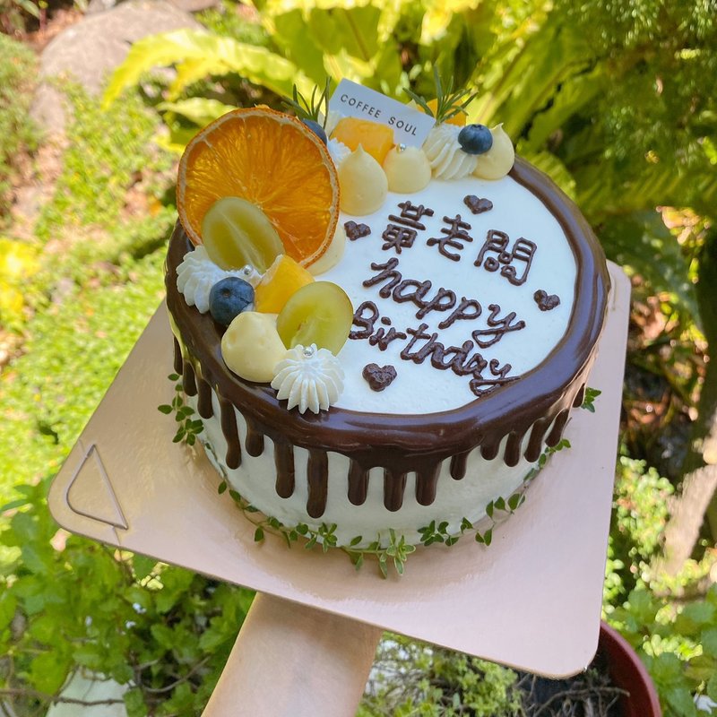 Self-pickup only. Please read the text carefully. Customized cakes, birthday cakes, desserts and desserts. - เค้กและของหวาน - วัสดุอื่นๆ 