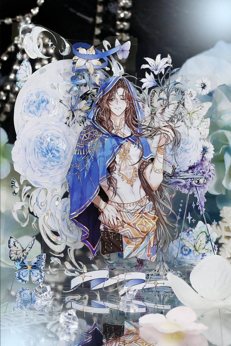 流金縛 貴公子 ビーエル BL PET 和紙膠帶 貝殼光 10米卷 台灣製 - 紙膠帶/和紙/PET - 其他材質 多色