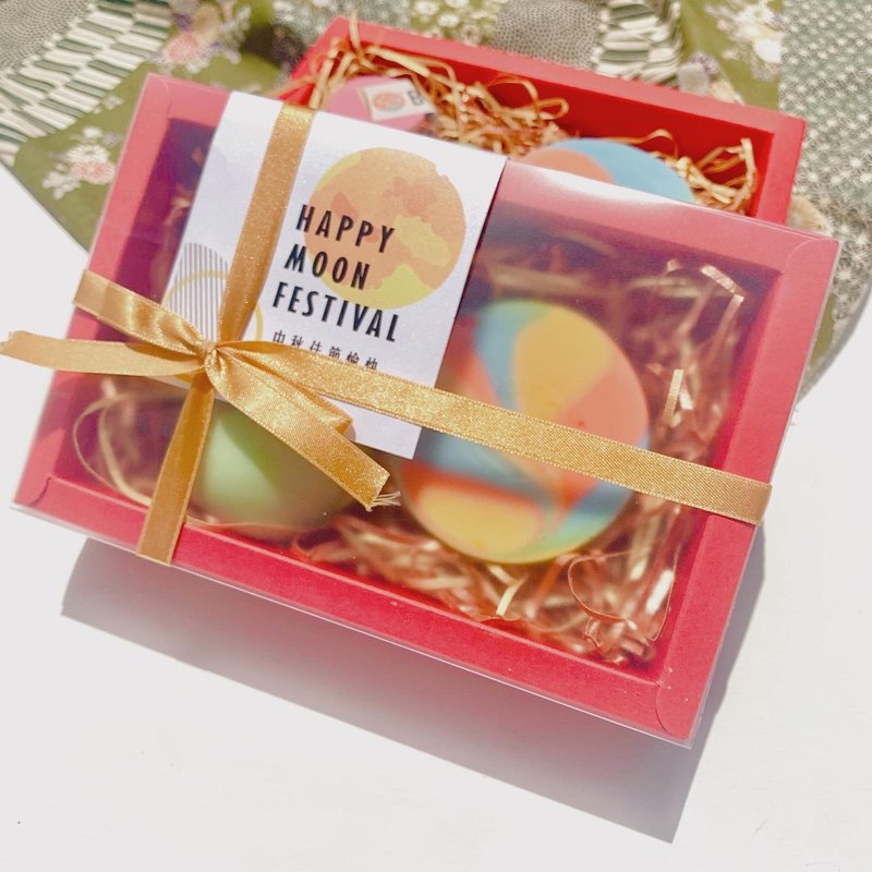 中秋節 | 柚香皂x護膚 禮盒 Mid-Autumn Festival Gift - 肥皂/手工皂 - 其他材質 金色