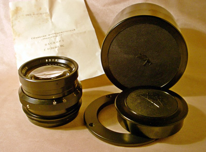 KMZ INDUSTAR-51 210mm f4.5鏡頭f大畫幅空拍FKD相機13x18泰莎 - 相機/拍立得/底片相機 - 其他材質 