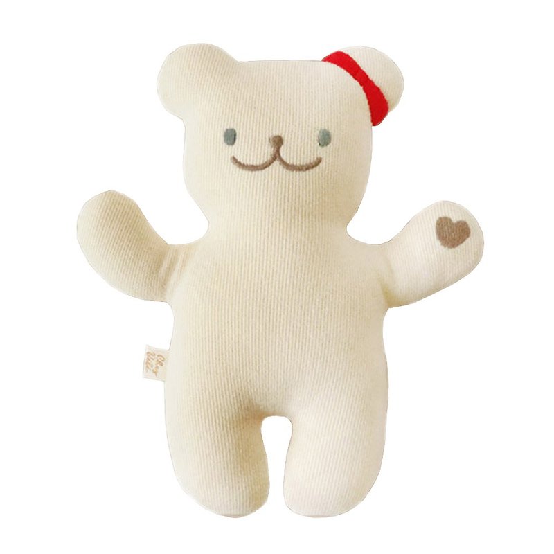Korea Chezbebe Rice White Bear Soothing Doll - Kids' Toys - Cotton & Hemp 