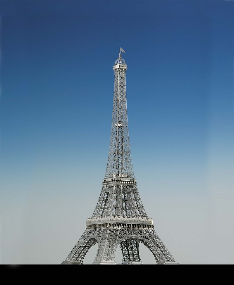 Japan imported AerobaseThe Tower Eiffel Tower / Eiffel Tower etched metal model-pre-order - Other - Other Metals Gray
