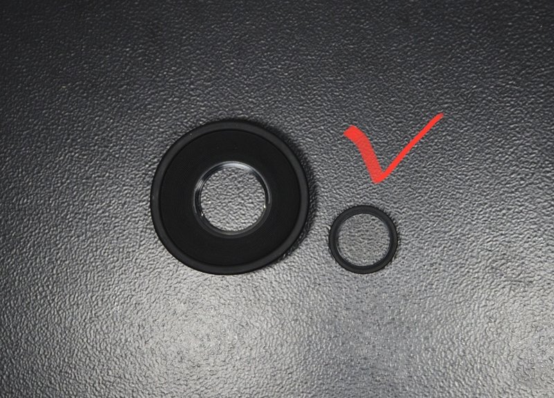 【クラシックアンティーク】生産終了・絶版 ニコンDK-3純正 右小接眼窓 - カメラ・チェキ - その他の素材 