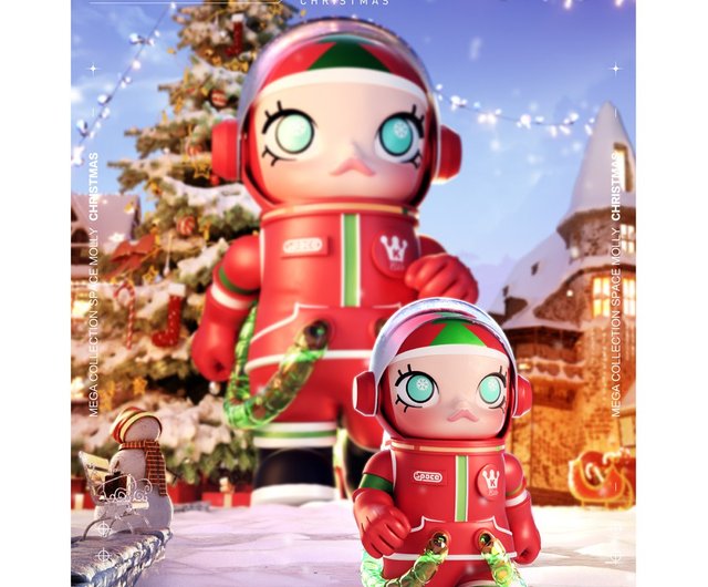 MEGA Collection 400%SPACE MOLLY CHRISTMAS - Shop POPMART-Fubees