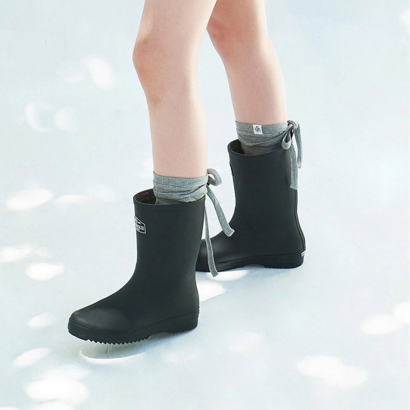 PRE-ORDER – MACMOC City Mid Rain Boots waterproof BLACK - Women's Oxford Shoes - Other Materials White