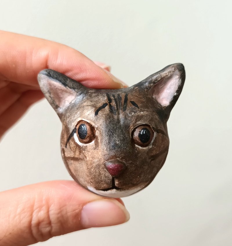 Gifts/Customized/Pets/Cat Magnets - Magnets - Clay 