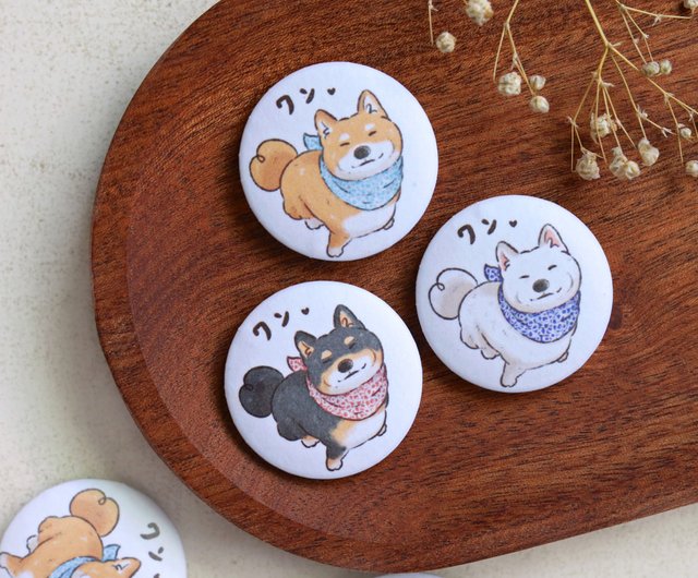 Shiba Inu Cute Pin - The Shiba Inu Shop