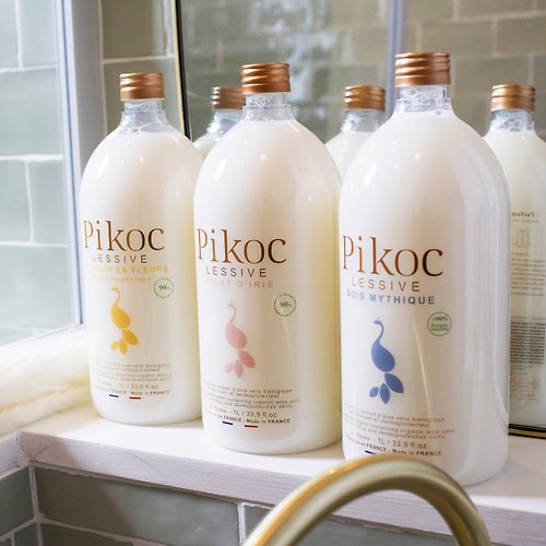 Pikoc 來自巴黎的香氛家用品 巴黎人最愛 // 頂級香氛織品衣物洗劑 - 經典牛奶瓶// 1000ml