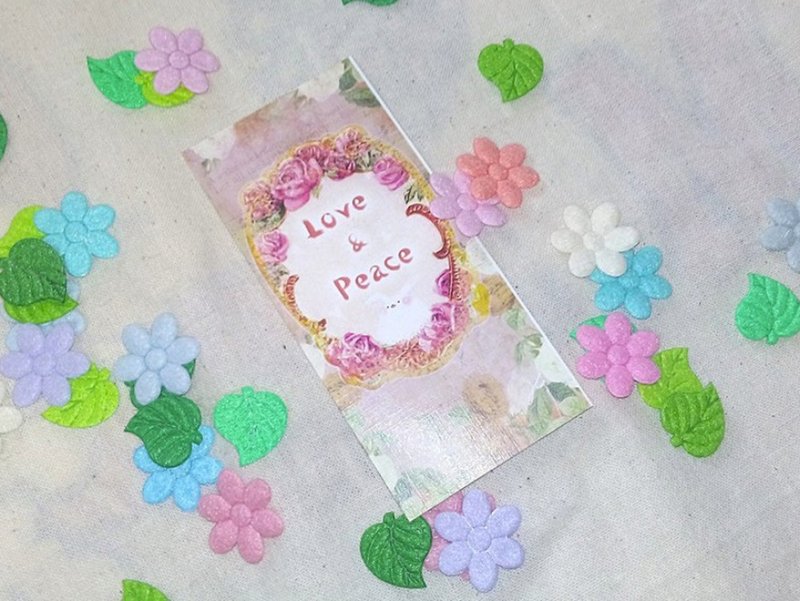 [Love and Peace] Bookmarks/Videos [Three Entrys] - ที่คั่นหนังสือ - กระดาษ หลากหลายสี