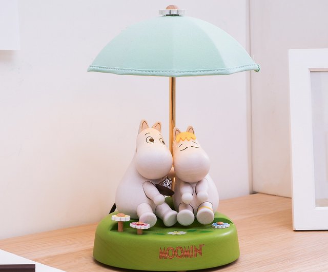 moomin wooden lamp