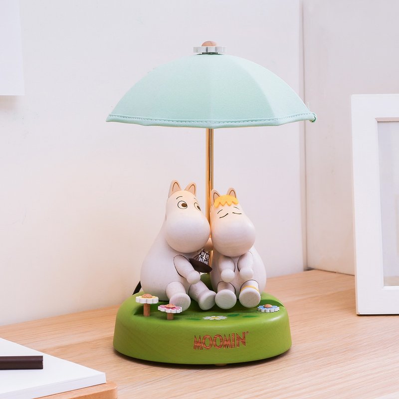 嚕嚕米 Moomin 木製家居燈 傘燈 LED燈 夜燈 | Wooderful life - 燈具/燈飾 - 木頭 多色