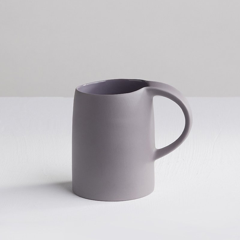 【3,co】水波馬克杯 - 灰 - 咖啡杯/馬克杯 - 瓷 灰色