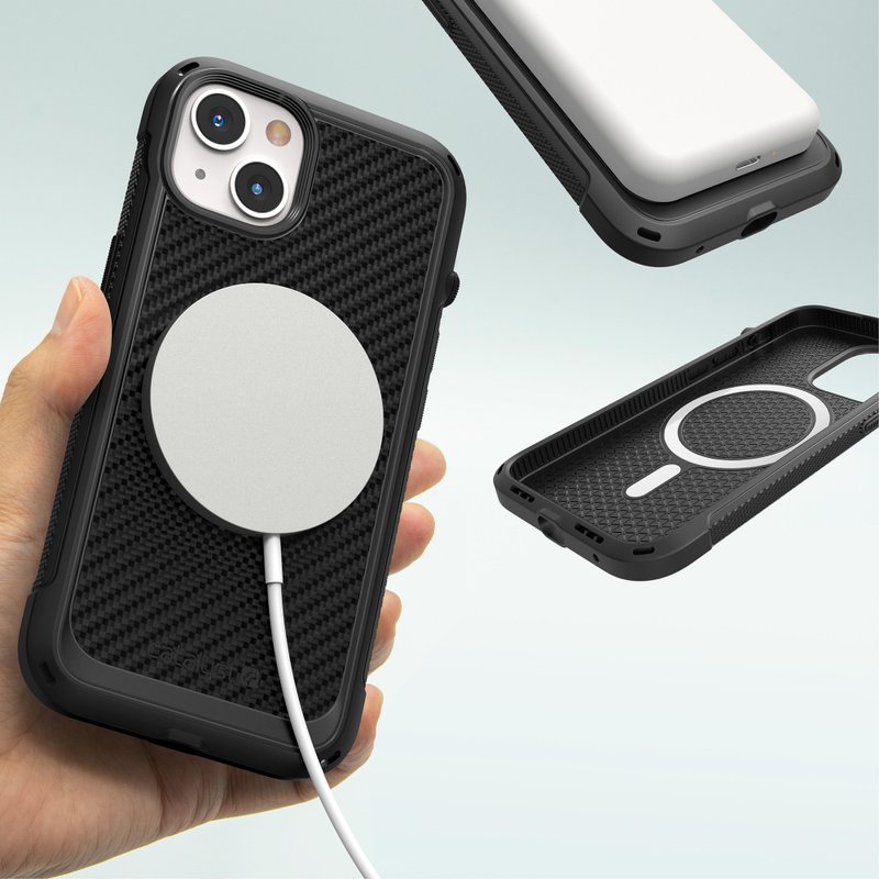 CATALYST iPhone13 mini (5.4) 防滑防摔保護殼-碳黑 - 手機殼/手機套 - 聚酯纖維 黑色