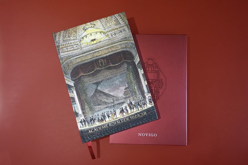 Paris Opera Notebook with replica accessories - Notebooks & Journals - Paper Red