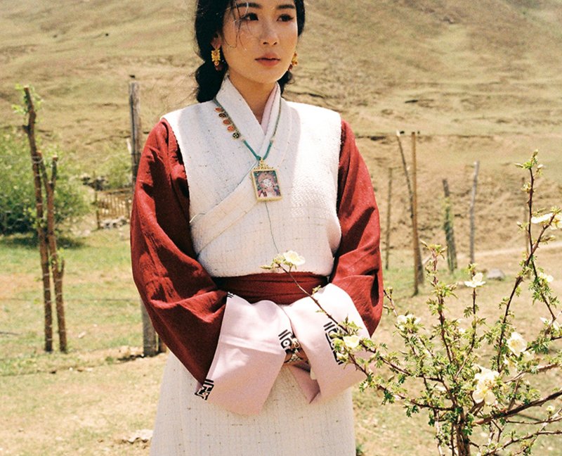 【高原盛夏】新中式復古藏風 東方美學內搭/背心裙 - 女上衣/長袖上衣 - 其他材質 多色