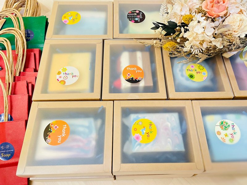 [24h Shipping] Gift Project | Exquisite Creative Soap Gift Box Mid-Autumn Festival Gift Box Christmas Gift - สบู่ - วัสดุอีโค 