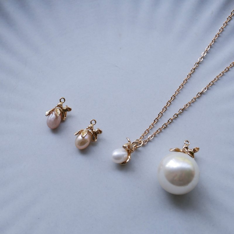 [Mohuige] Birdsong Necklace - สร้อยคอ - ทองแดงทองเหลือง ขาว