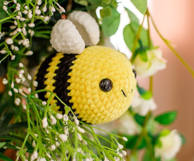 CUSTOM Crochet Bee Plushie