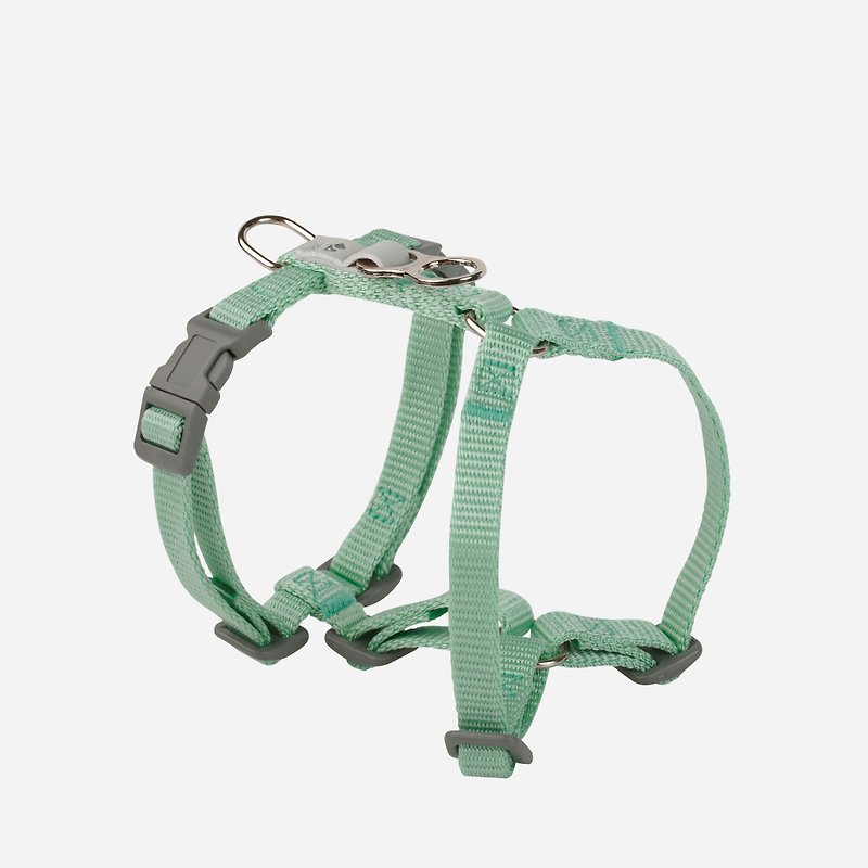 [Tail and me] classic nylon strap chest strap mint XS - Collars & Leashes - Nylon 