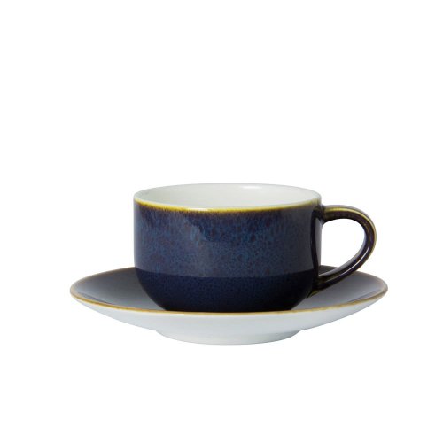 Royal Crown Derby 皇家皇冠德貝 Art Glaze藝術彩釉系列-8OZ杯盤組-黛紫