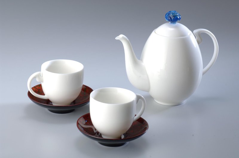 Afternoon teapot group - ถ้วย - เครื่องลายคราม 