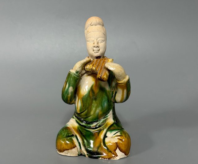 唐の時代の遊び、陶磁器の唐三彩、人の埴輪の唐代の貴婦人 唐の時代の遊び、陶磁器の唐三彩、人の埴輪の唐代の貴婦人