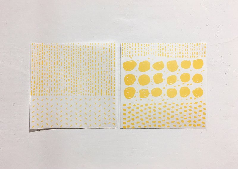 Dot dot colored paper (letter paper) / white - กระดาษโน้ต - กระดาษ 