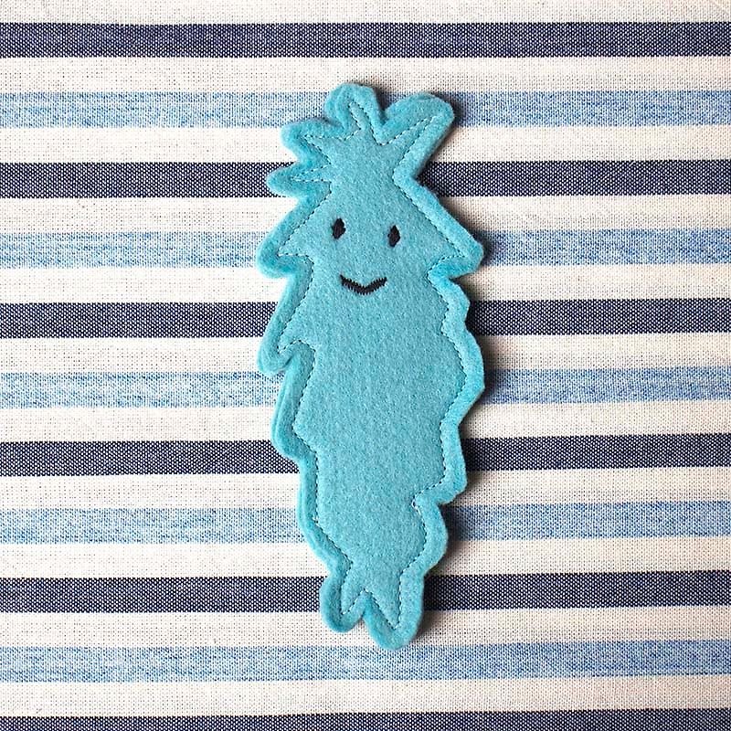 Little Furry Bookmark (Blue) - Bookmarks - Polyester Blue