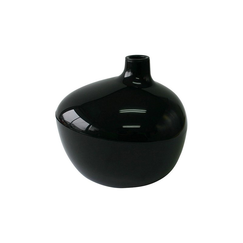 [Hachiman Kasei] VERTU DE VASE Vase Shaped Multifunctional Storage Box Black - กล่องเก็บของ - พลาสติก สีดำ