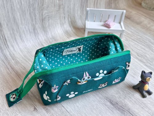 手作り　ポーチ　コスメ　化粧品　ペンケース　小物　ハンドメイド　2個 手作り ポーチ コスメ 化粧品 ペンケース 小物 ハンドメイド 2個