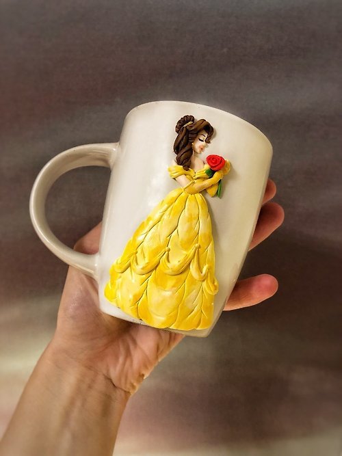 Art_Molds Personalized Disney Belle, Beauty and The Beast character