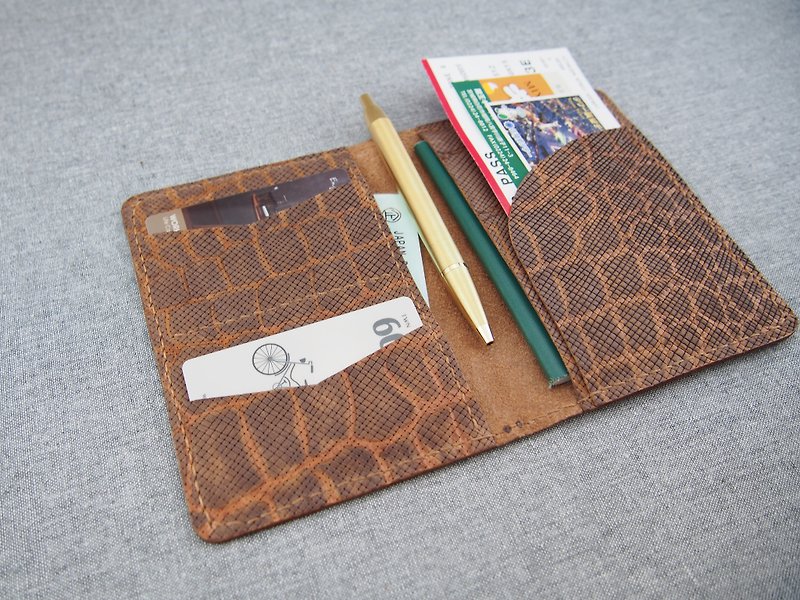 Passport holder / passport holder handmade leather - ที่เก็บพาสปอร์ต - หนังแท้ 