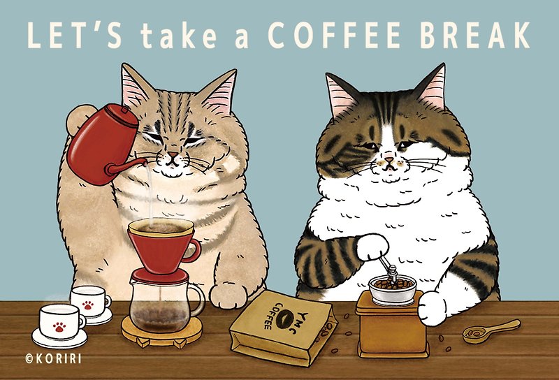 70 Piece Puzzle - Incredible Cat World Good Morning Coffee - เกมปริศนา - กระดาษ 